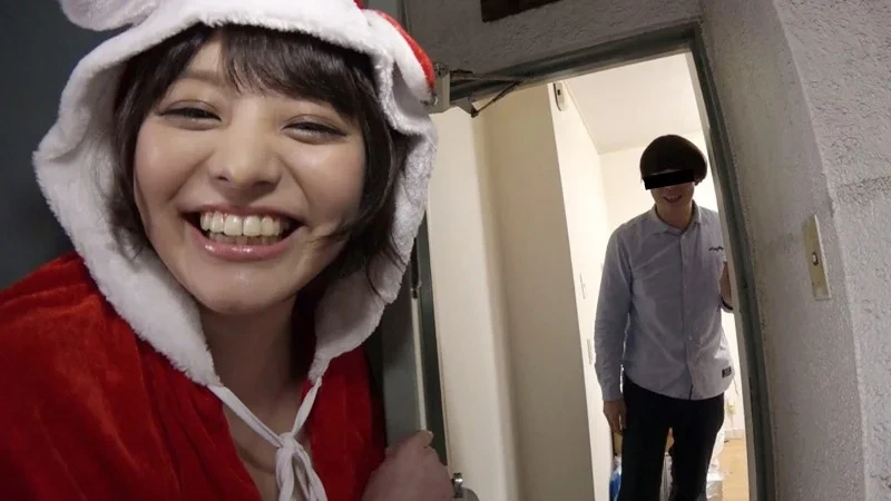 青山未来 サンタコス 素人宅に訪問 AVレビュー画像