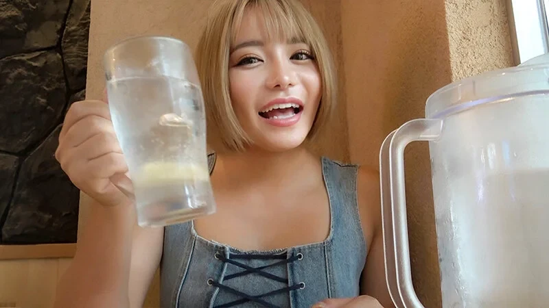 月妃さら ギャル レモンサワー お酒 AVレビュー画像